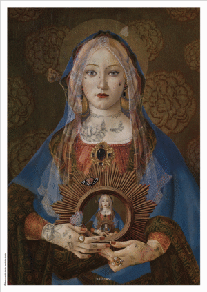 AFFICHE A3 MADONNA SUPREMA