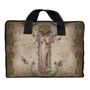 SAC SHOPPING VELOURS ANGEL