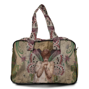 SAC VOYAGE VELOURS ANGEL