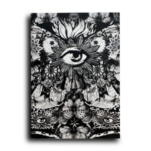 CAHIER A5 PAPILLON NOIR